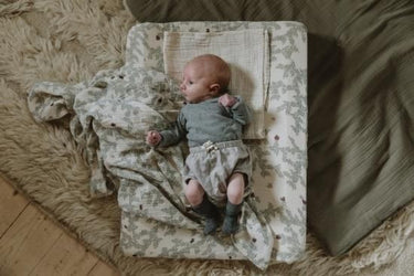 garbo&friends ガルボアンドフレンズ Pomegranate Muslin Swaddle Blanket  GF212022-3900-331GL