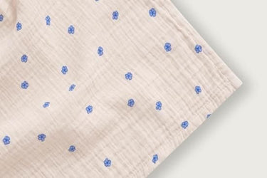 garbo&friends ガルボアンドフレンズ Bleu Muslin Swaddle Blanket  GF212022-3700-331GL