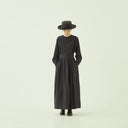 eLfinFolk エルフィンフォルク Womens Modal belted long dress elf-241F72