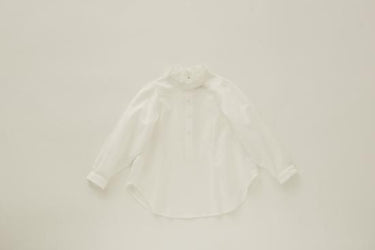 eLfinFolk エルフィンフォルク Ruffled collar blouse white elf-111F17/F23