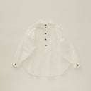 eLfinFolk エルフィンフォルク Ruffled collar blouse white elf-111F17/F23