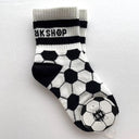 THE PARK SHOP ザ パークショップ LINE SOCCER SOCKS white TPS-582