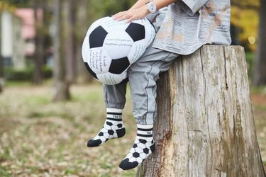 THE PARK SHOP ザ パークショップ LINE SOCCER SOCKS white TPS-582