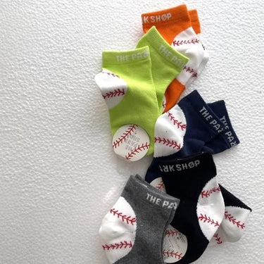 THE PARK SHOP ザ パークショップ ANKLE BALL SOCKS yellow TPS-455