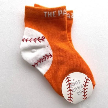 THE PARK SHOP ザ パークショップ ANKLE BALL SOCKS orange TPS-455