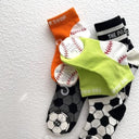 THE PARK SHOP ザ パークショップ ANKLE BALL SOCKS orange TPS-455