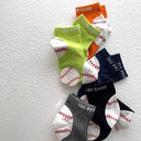 THE PARK SHOP ザ パークショップ ANKLE BALL SOCKS orange TPS-455