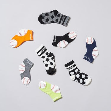THE PARK SHOP ザ パークショップ ANKLE BALL SOCKS orange TPS-455