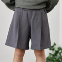 MOUN TEN. マウンテン polyester canapa half pants charcoal 22S-MP55C-1108