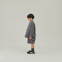 MOUN TEN. マウンテン polyester canapa half pants charcoal 22S-MP55C-1108
