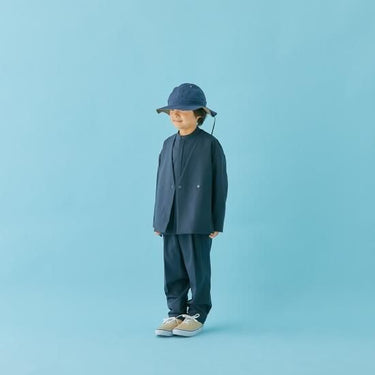 MOUN TEN. マウンテン polyester canapa pocket shirts navy 22S-MS26-1106