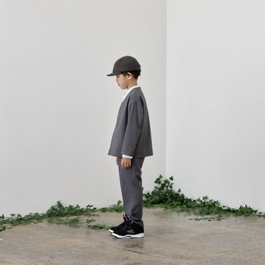 MOUN TEN. マウンテン polyester canapa slacks charcoal 23S-MP67-1301
