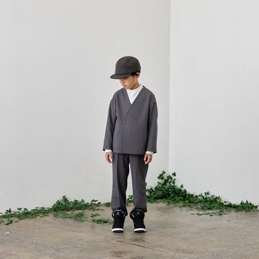 MOUN TEN. マウンテン polyester canapa slacks charcoal 23S-MP67-1301