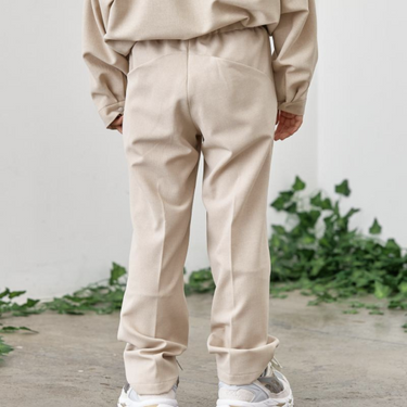 MOUN TEN. マウンテン polyester canapa slacks sand 23S-MP67-1301