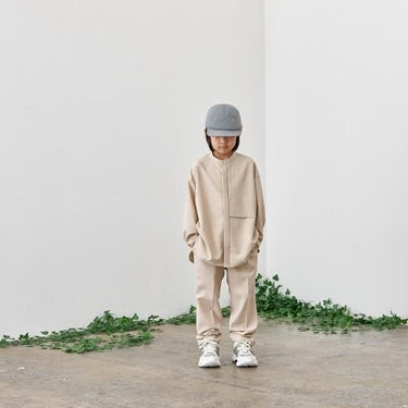 MOUN TEN. マウンテン polyester canapa slacks sand 23S-MP67-1301