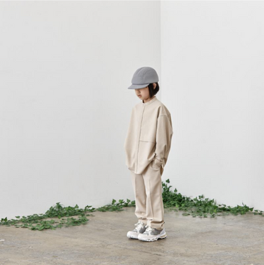 MOUN TEN. マウンテン polyester canapa slacks sand 23S-MP67-1301