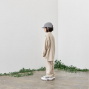 MOUN TEN. マウンテン polyester canapa slacks sand 23S-MP67-1301