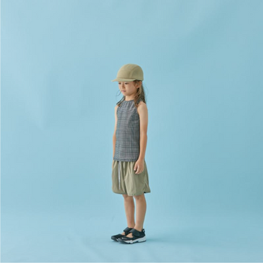 MOUN TEN. マウンテン swim tanktop black check 22S-MW04-1149