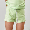 ★2023SS★MOUN TEN. マウンテン swim shorts lime 22S-MW06-1151