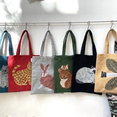 松尾ミユキ Rectangle tote Bird トート トリ MM1176