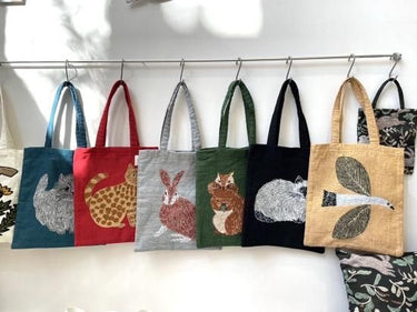 松尾ミユキ Rectangle tote Bird トート トリ MM1176