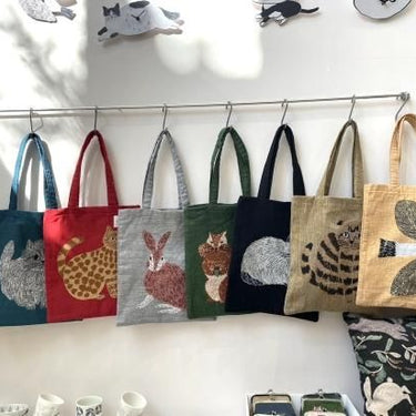 松尾ミユキ Rectangle tote Bird トート トリ MM1176