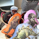 JURASSIC WORLD ジュラシックワールド Diecut-cushion 恐竜ダイカットクッション Triceratops トリケラトプス UV031