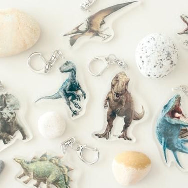 JURASSIC WORLD ジュラシックワールド Key chain 恐竜キーチェーン Stegosaurus ステゴサウルス UV037