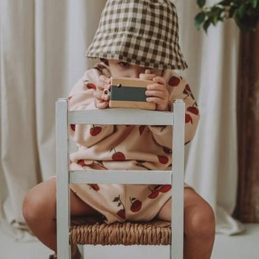 organic zoo オーガニックズー Olive Gingham Bucket Sun Hat 12BHGH