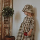 organic zoo オーガニックズー Olive Gingham Bucket Sun Hat 12BHGH