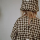 organic zoo オーガニックズー Olive Gingham Bucket Sun Hat 12BHGH