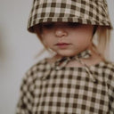organic zoo オーガニックズー Olive Gingham Bucket Sun Hat 12BHGH