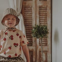 organic zoo オーガニックズー Olive Gingham Bucket Sun Hat 12BHGH