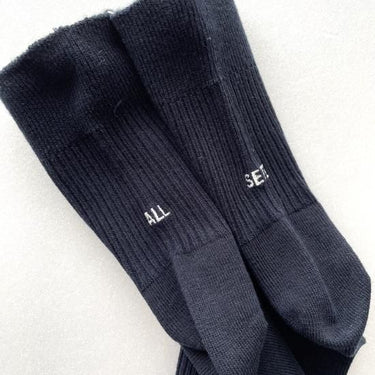 EAST END HIGHLANDERS イーストエンドハイランダーズ SOX-001 ALL SET? Socks Navy 4355-1174-1