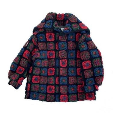 MOUN TEN. マウンテン flower boa sailor hoodie black MC28-1440