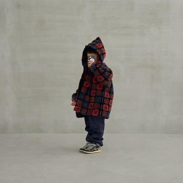MOUN TEN. マウンテン flower boa sailor hoodie black MC28-1440