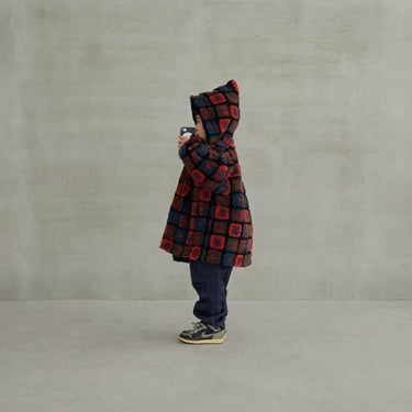 MOUN TEN. マウンテン flower boa sailor hoodie black MC28-1440