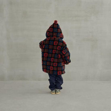 MOUN TEN. マウンテン flower boa sailor hoodie black MC28-1440