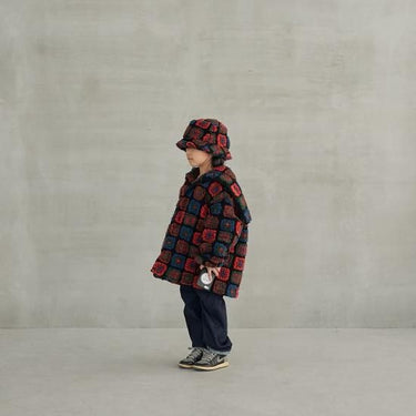 MOUN TEN. マウンテン flower boa sailor hoodie black MC28-1440