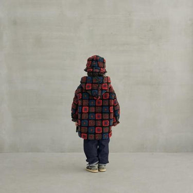 MOUN TEN. マウンテン flower boa sailor hoodie black MC28-1440