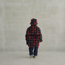 MOUN TEN. マウンテン flower boa sailor hoodie black MC28-1440