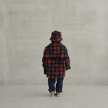 MOUN TEN. マウンテン flower boa sailor hoodie black MC28-1440