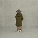 MOUN TEN. マウンテン T/C puff coat olive drab MC21-1442
