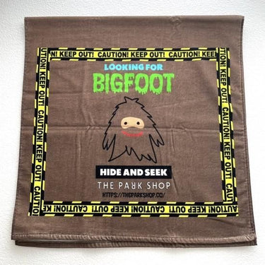 THE PARK SHOP ザ パークショップ BIGFOOT BATHTOWEL brown TPS-554