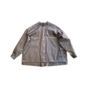 ★40%OFF★2023AW★SWOON スーン スタンドカラーポケットシャツ Mocha 05sw20-520-186
