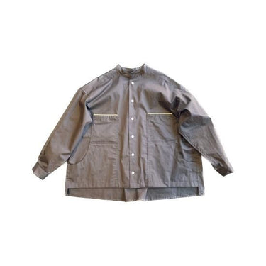 ★40%OFF★2023AW★SWOON スーン スタンドカラーポケットシャツ Mocha 05sw20-520-186
