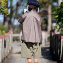 ★40%OFF★2023AW★SWOON スーン スタンドカラーポケットシャツ Mocha 05sw20-520-186
