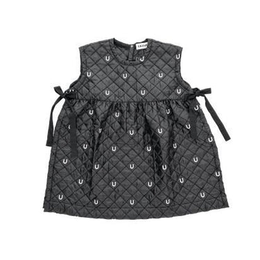 ★40%OFF★2023AW★UNIONINI ユニオニーニ quilted side open dress black WOMEN M(165cm) OP-089