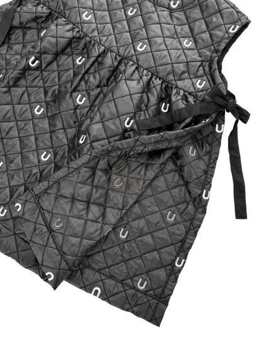 ★40%OFF★2023AW★UNIONINI ユニオニーニ quilted side open dress black WOMEN M(165cm) OP-089