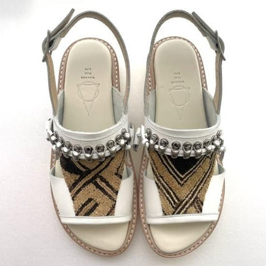 WONDER FULL LIFE ワンダーフルライフ UNCLE HOLDER SANDAL white L(24cm)サイズ  WFL22-R31
